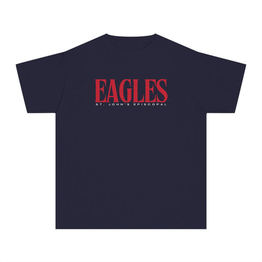 Big Kid Vintage Eagles Tee | Comfort Colors Unisex