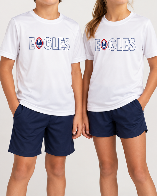 Youth Eagles Shield Performance Shirt