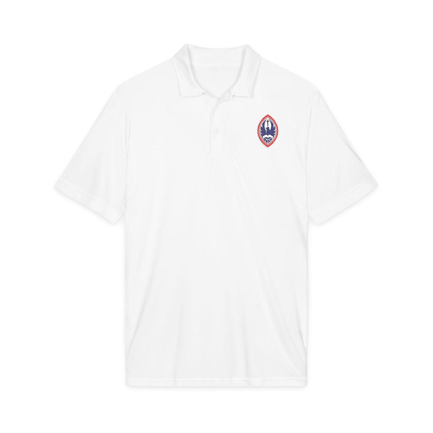Adult SJE Crest Performance Unisex Polo