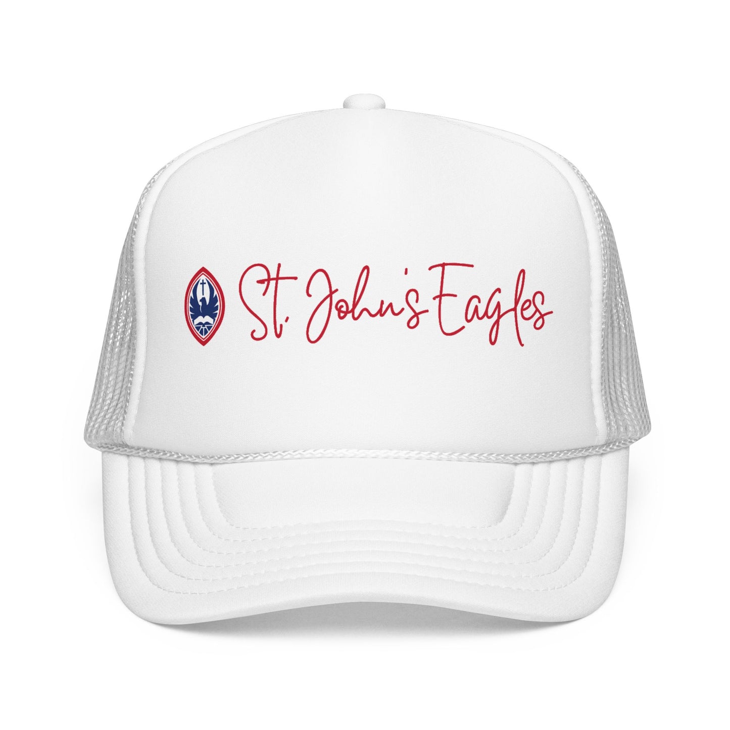St. John's Eagles Script Trucker Hat