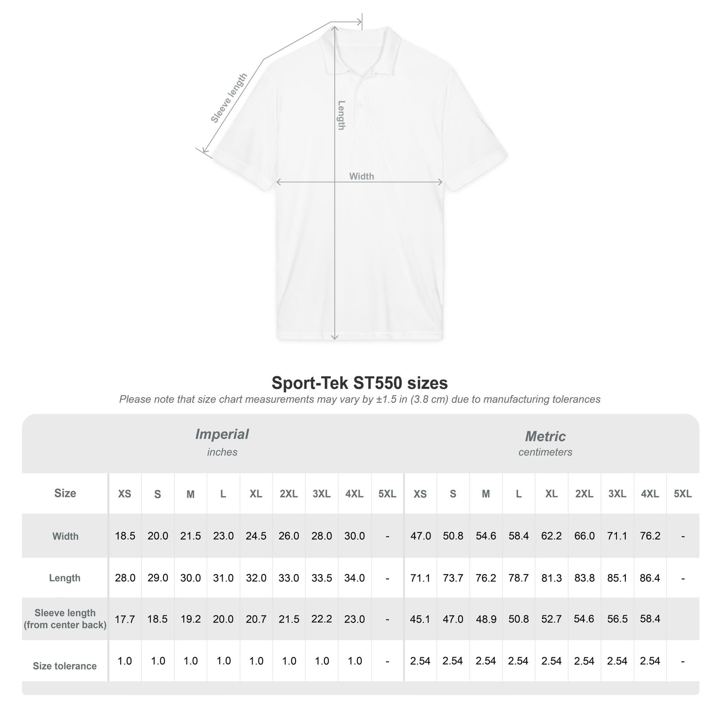 Adult SJE Crest Performance Unisex Polo