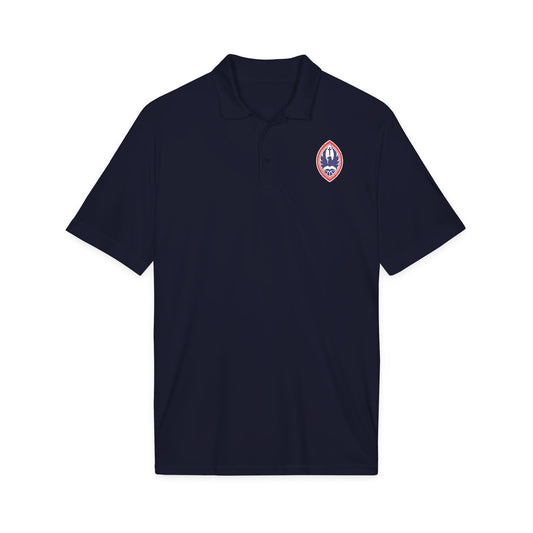 Adult SJE Crest Performance Unisex Polo