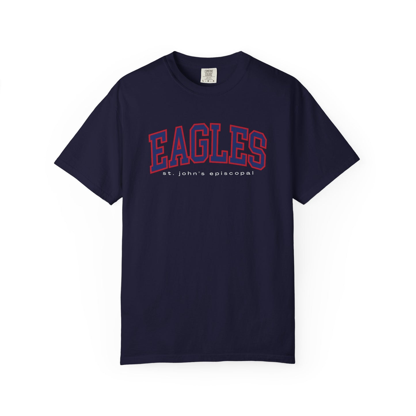 Adult Collegiate Eagles Tee | Comfort Colors Unisex Tee
