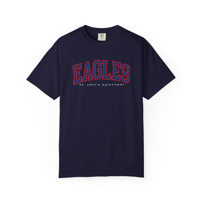 Adult Collegiate Eagles Tee | Comfort Colors Unisex Tee