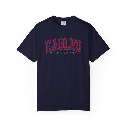 Adult Collegiate Eagles Tee | Comfort Colors Unisex Tee
