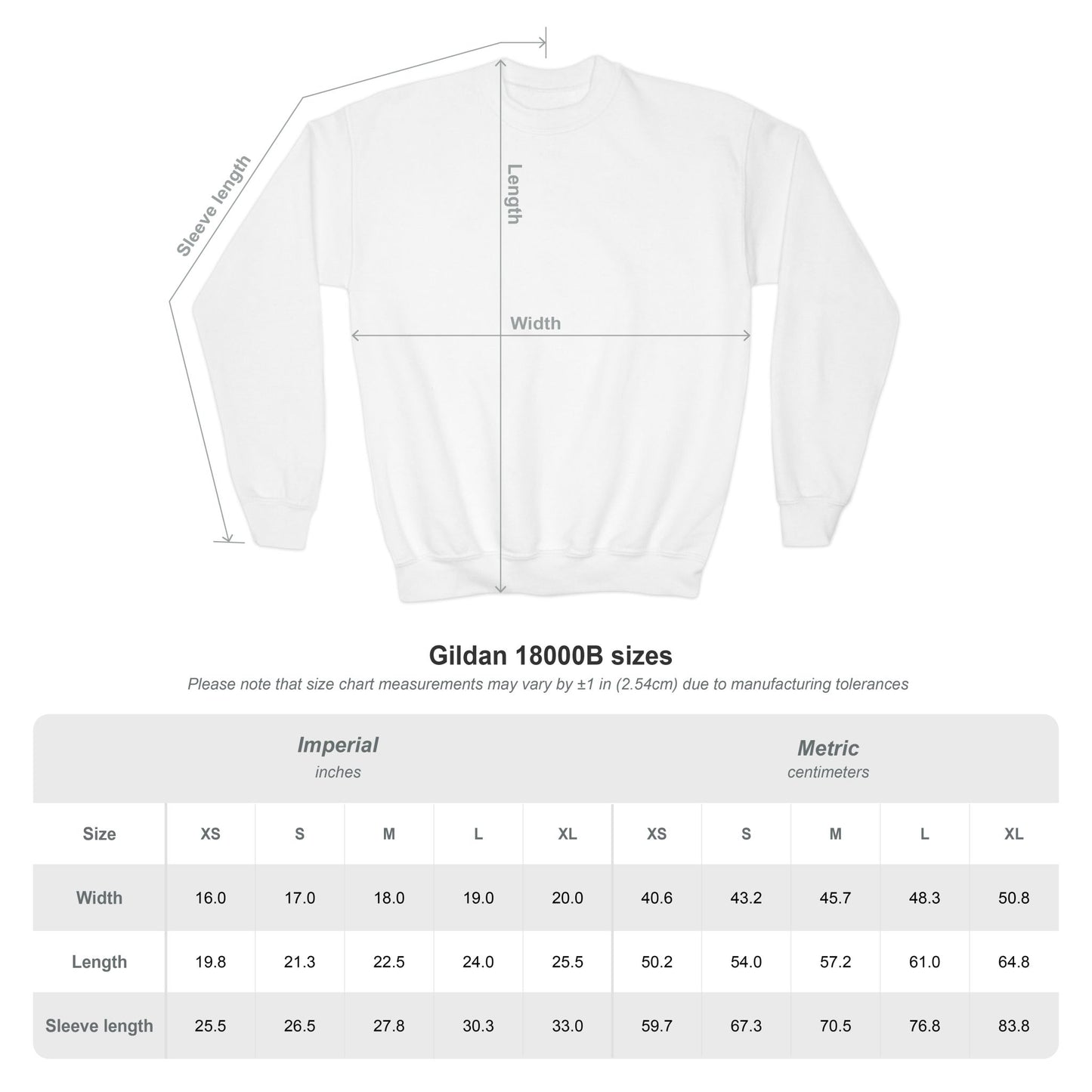 Big Kid St. John's Episcopal Script Crest Crewneck Sweatshirt