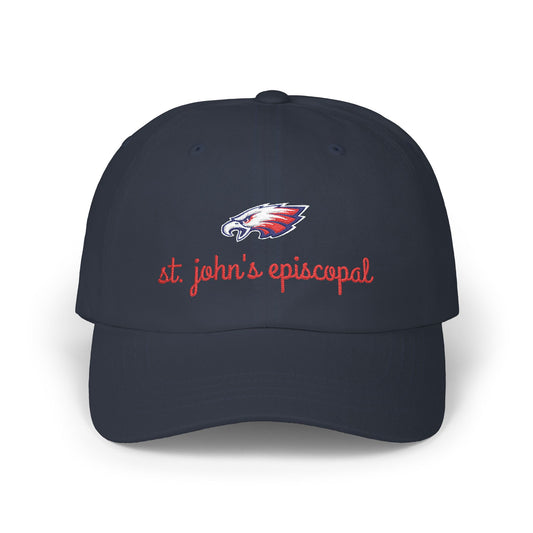 St. John's Episcopal Embroidered Script Dad Cap