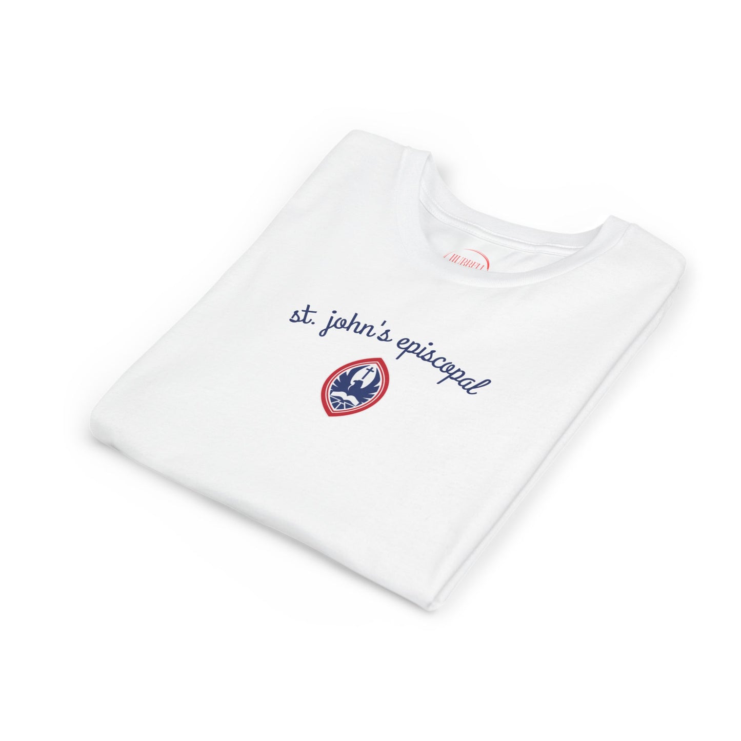 Big Kid Script Crest Tee | Unisex SJE Graphic Bella + Canvas T-Shirt