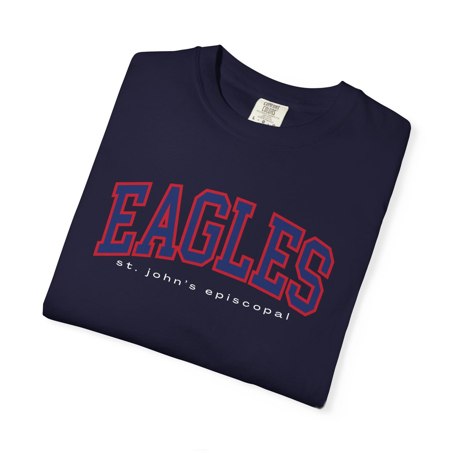 Adult Collegiate Eagles Tee | Comfort Colors Unisex Tee
