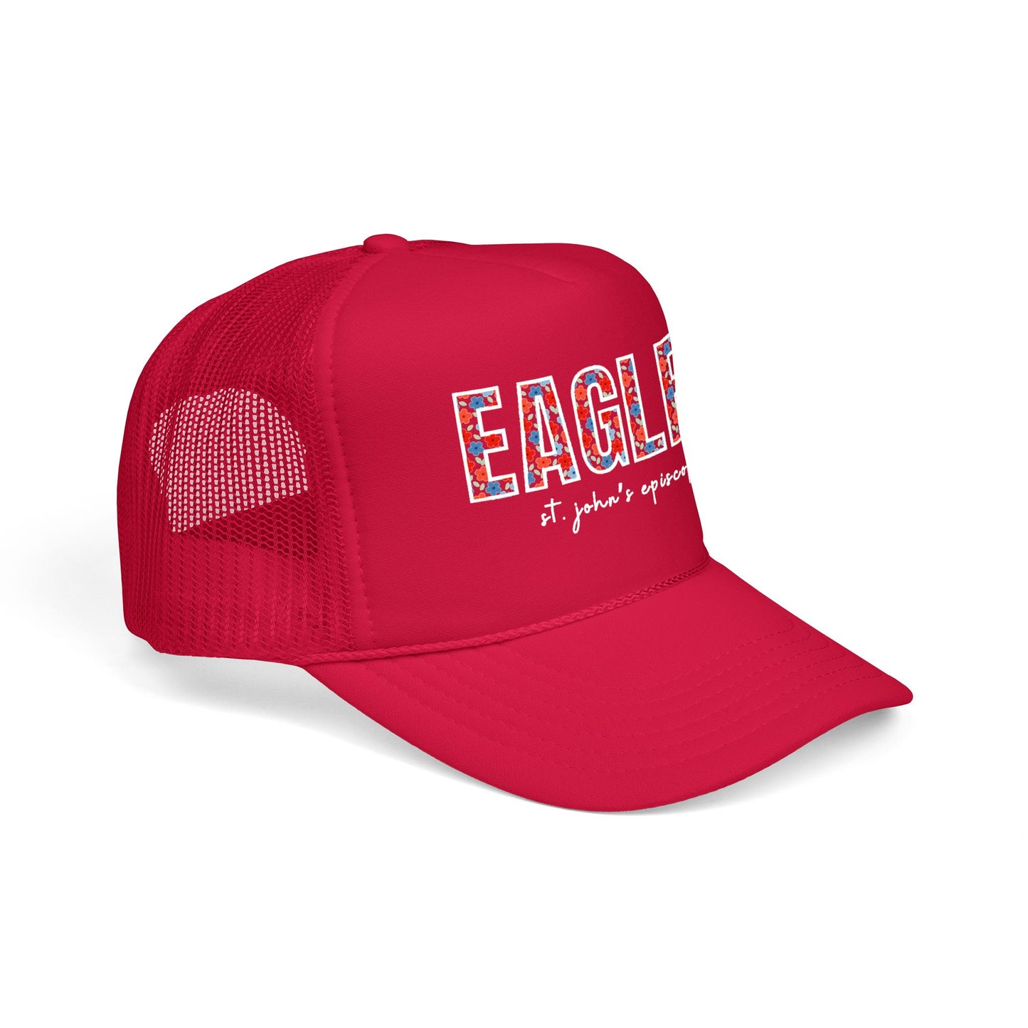 Floral Eagles Trucker Hat