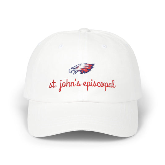 St. John's Episcopal Embroidered Script Dad Cap