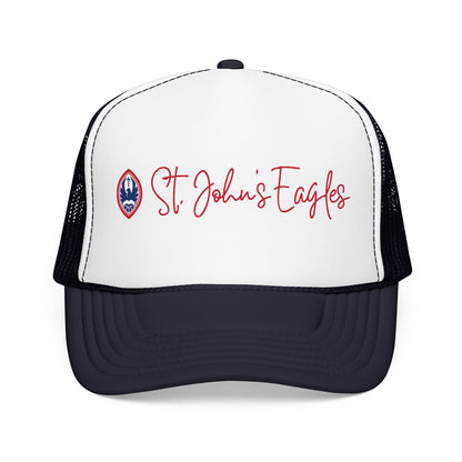 St. John's Eagles Script Trucker Hat