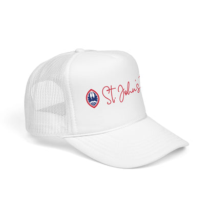 St. John's Eagles Script Trucker Hat