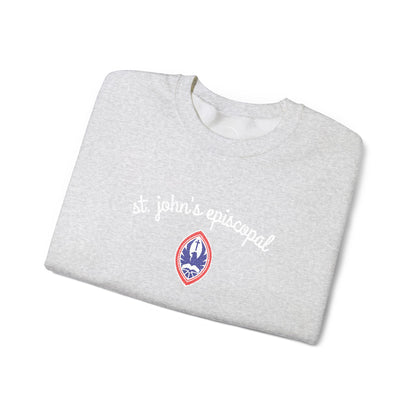 Adult St. John's Episcopal Embroidered Crewneck Sweatshirt