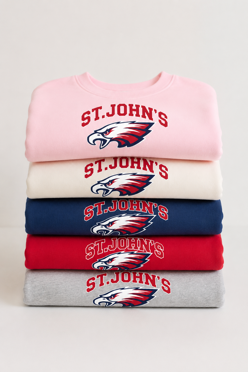 Little Kid Collegiate Crewneck Sweatshirt