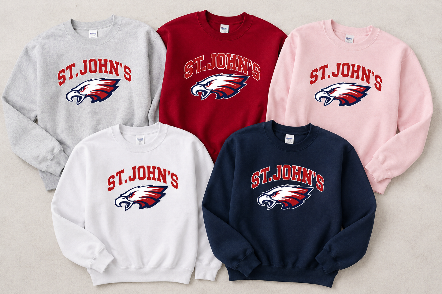 Big Kid Collegiate Crewneck Sweatshirt