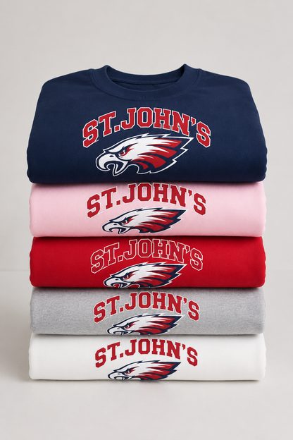 Adult Collegiate Crewneck Sweatshirt