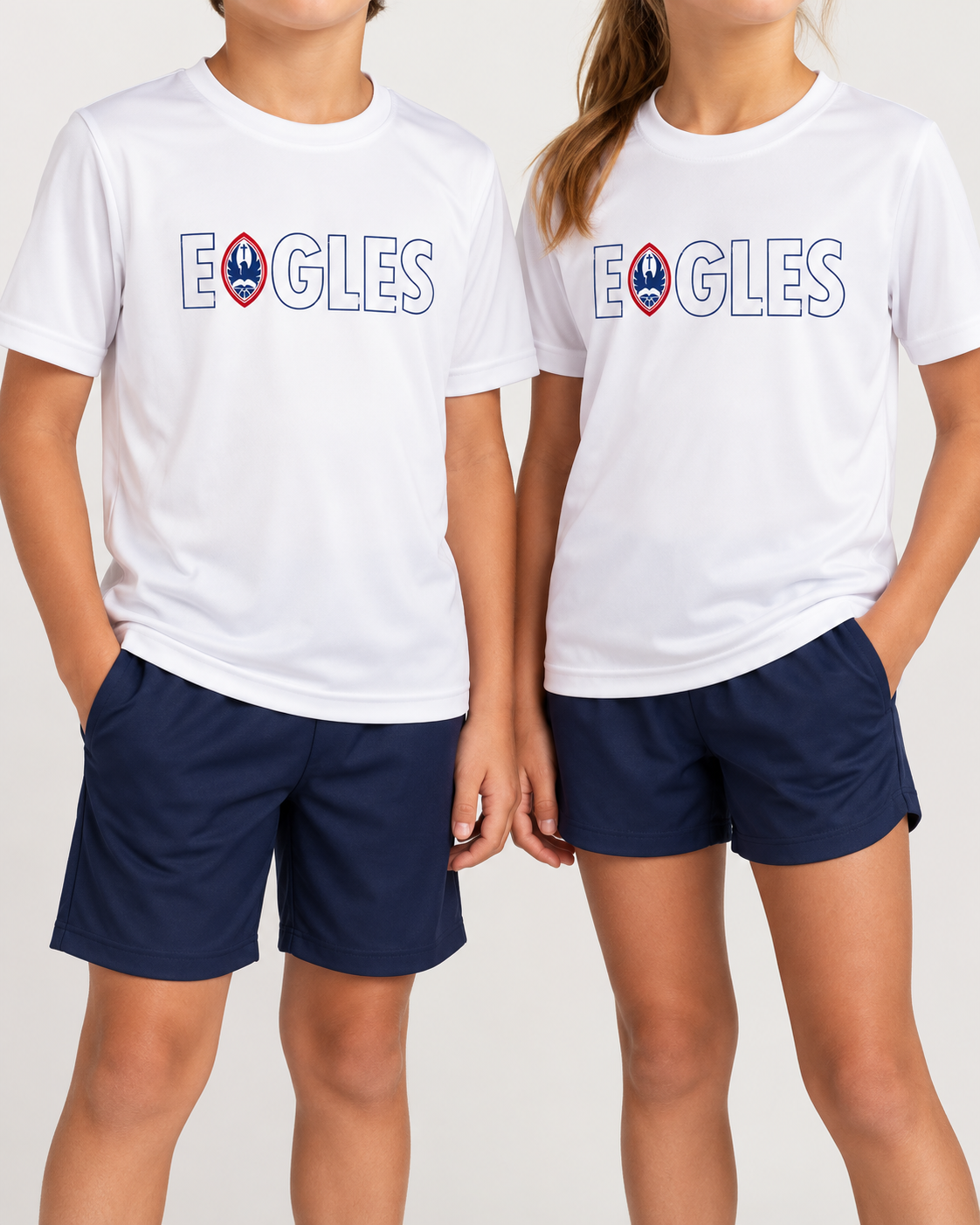 Youth Eagles Shield Performance Shirt