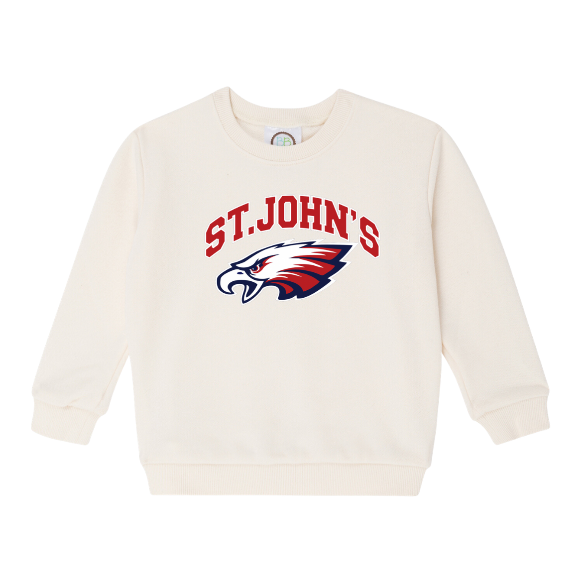 Little Kid Collegiate Crewneck Sweatshirt