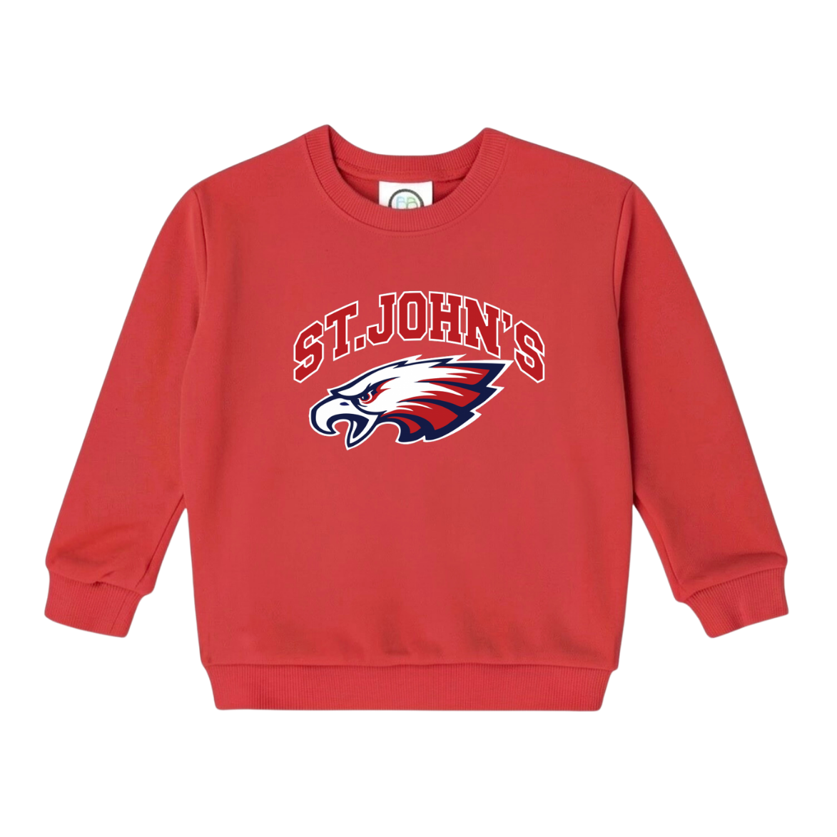Little Kid Collegiate Crewneck Sweatshirt