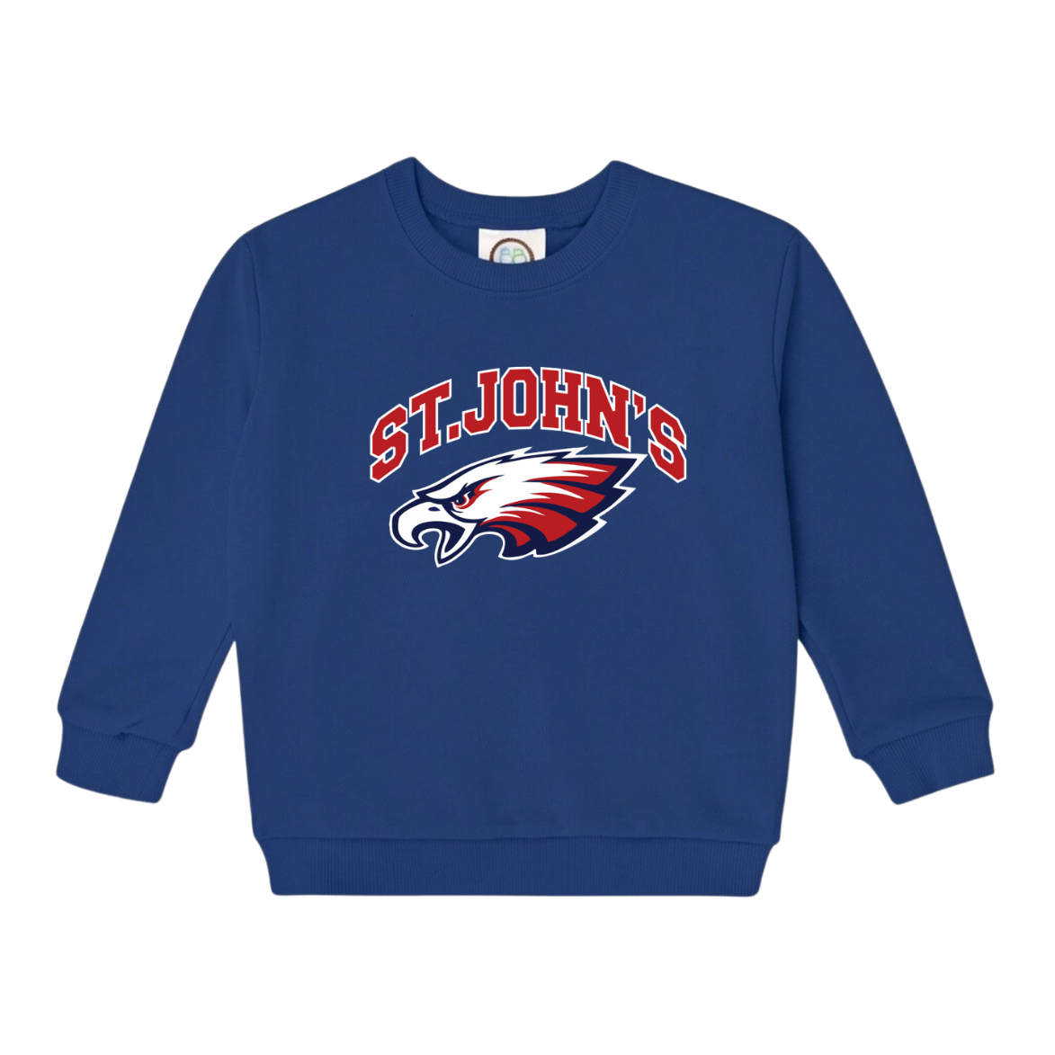 Little Kid Collegiate Crewneck Sweatshirt