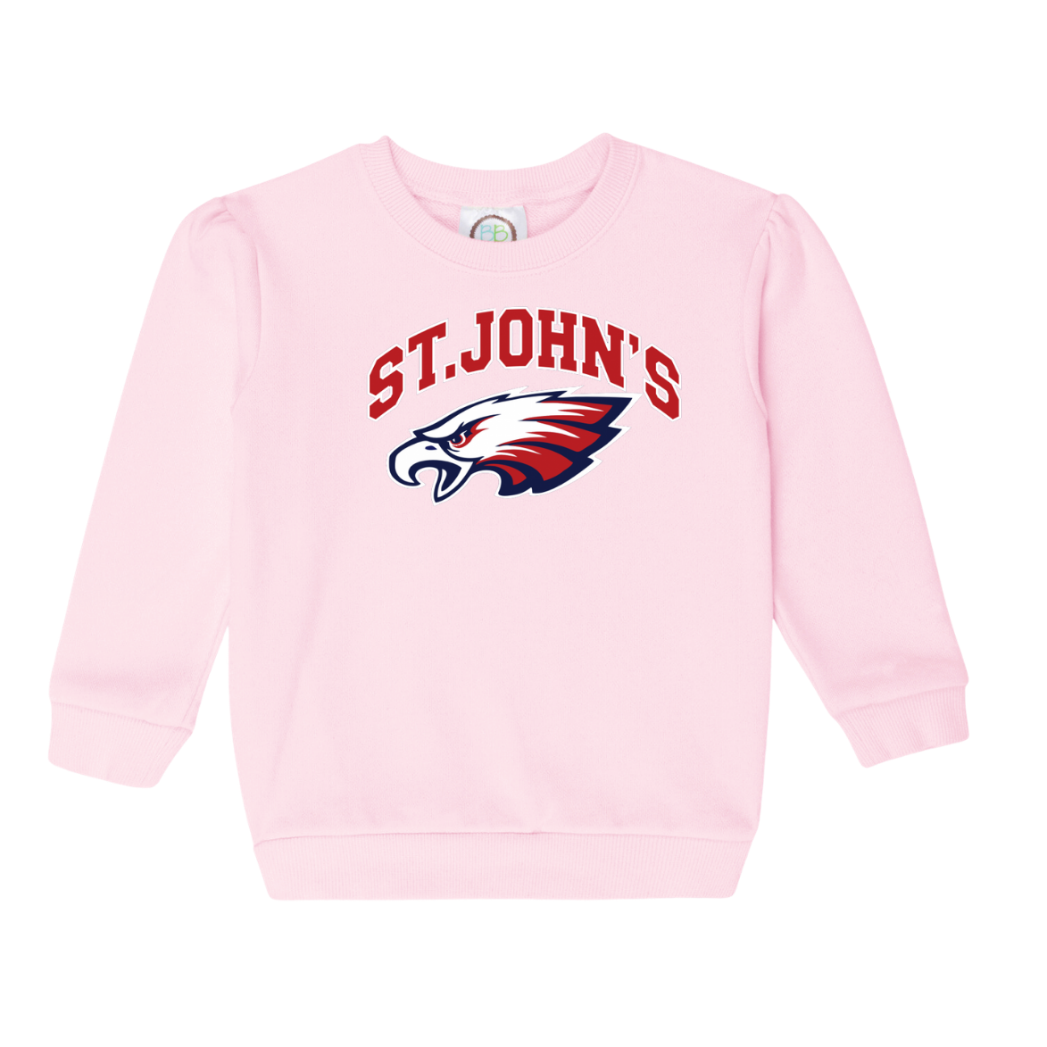Little Kid Collegiate Crewneck Sweatshirt