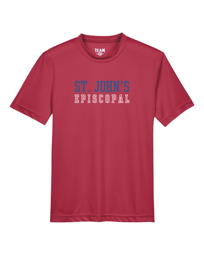 Youth St. John's Episcopal Block Performance Tee