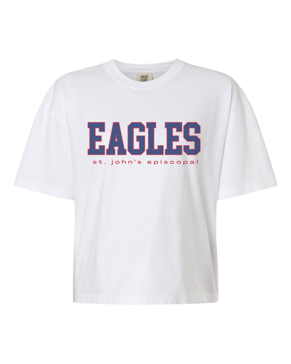 Women's Eagles Boxy Tee | Comfort Colors Tee
