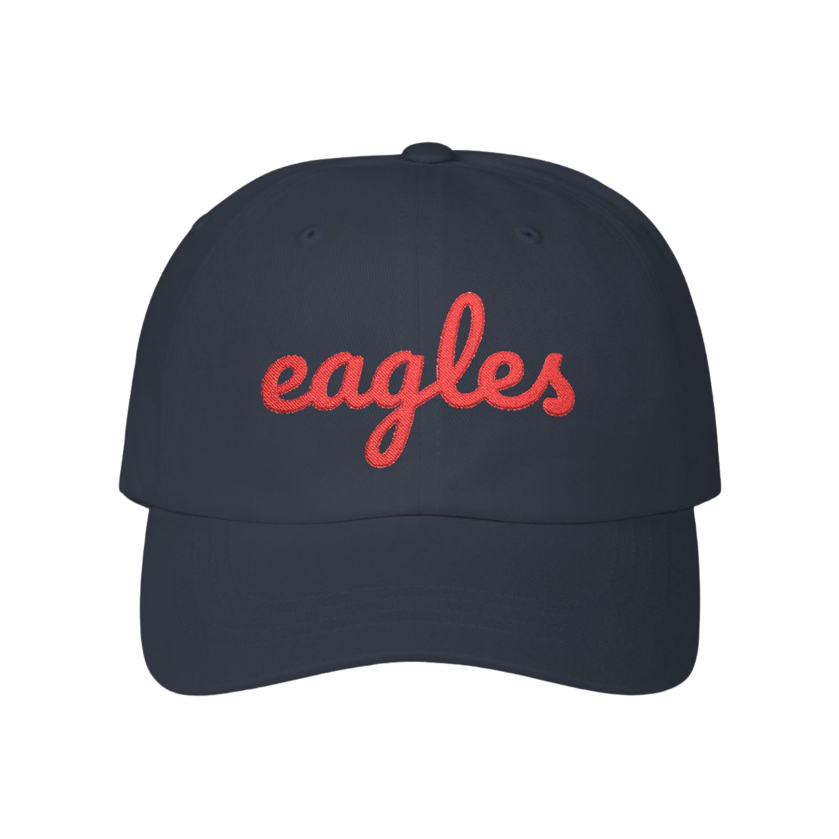 Adult Embroidered Eagles Dad Cap