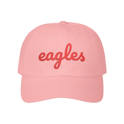 Adult Embroidered Eagles Dad Cap