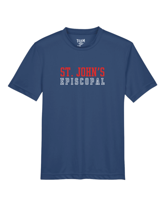Youth St. John's Episcopal Block Performance Tee