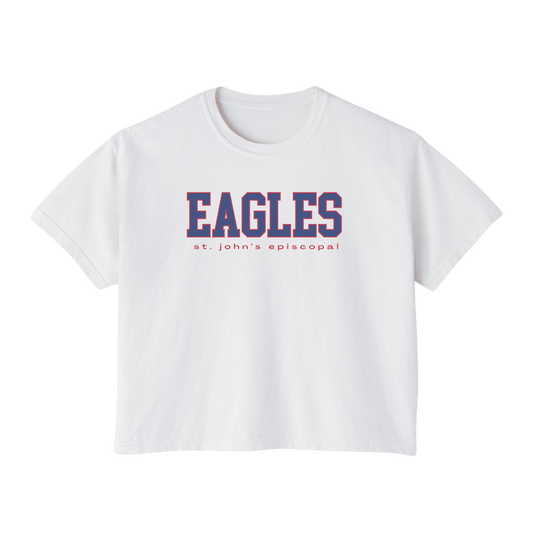 Women's Eagles Boxy Tee | Comfort Colors Tee