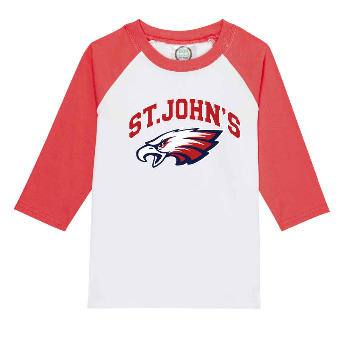 Little Kid Youth Raglan Spirit Tee