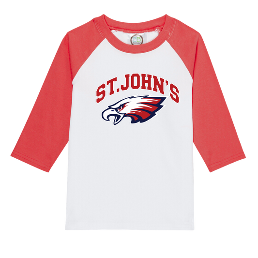 Little Kid Youth Raglan Spirit Tee