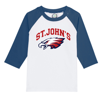 Little Kid Youth Raglan Spirit Tee
