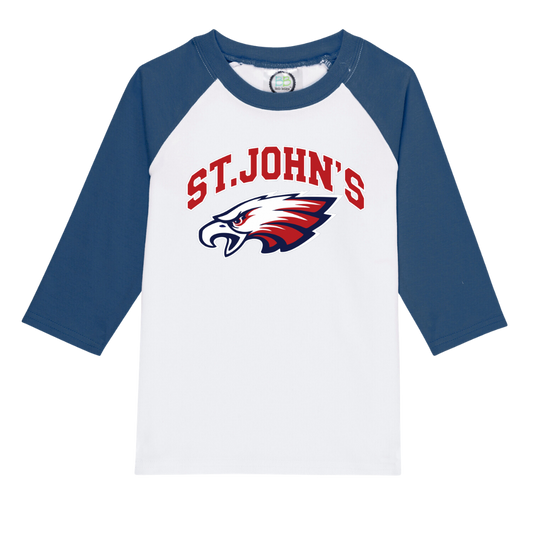 Little Kid Youth Raglan Spirit Tee